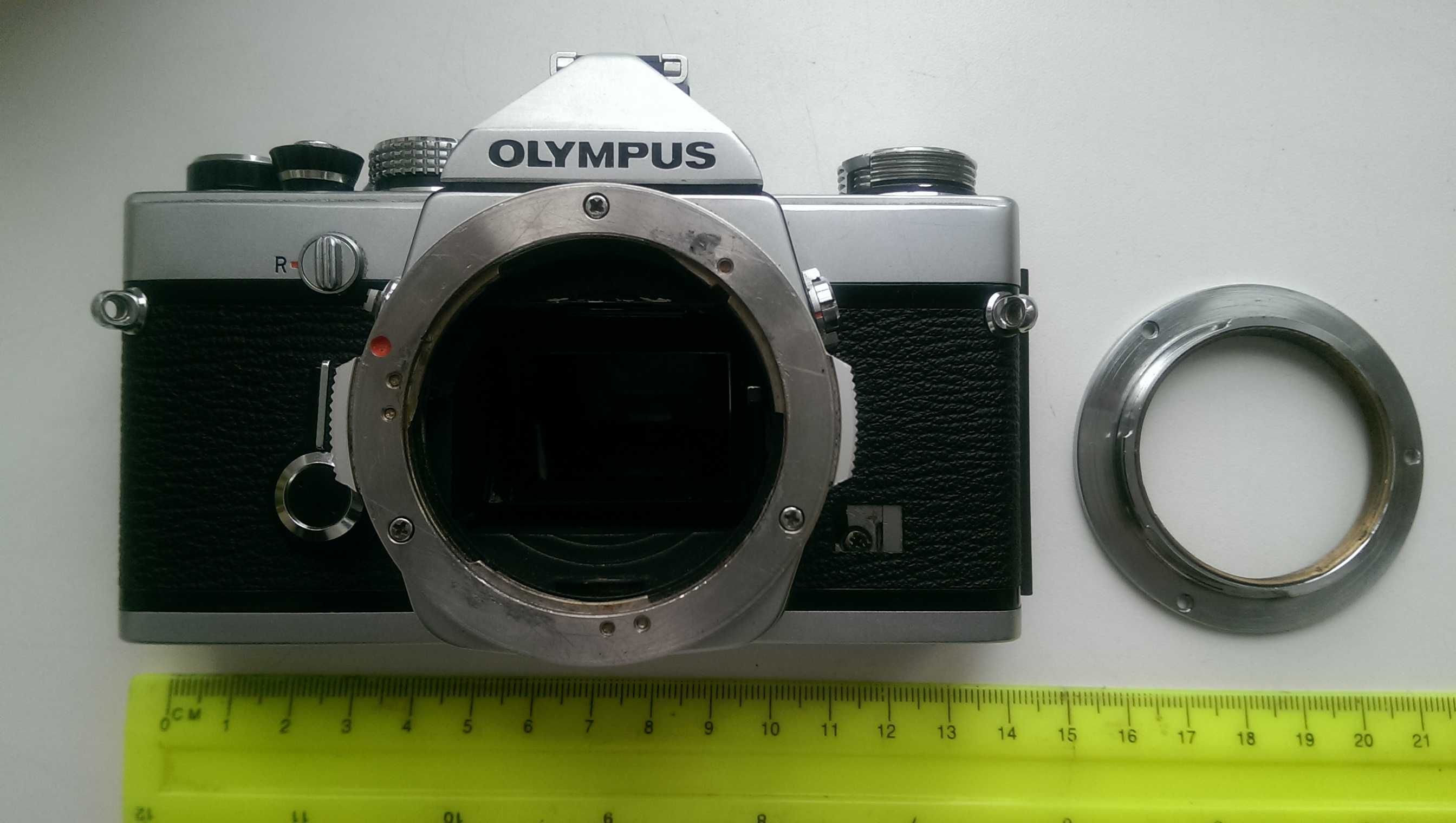 Olympus OM-1n легендарный пленочный фотоаппарат
