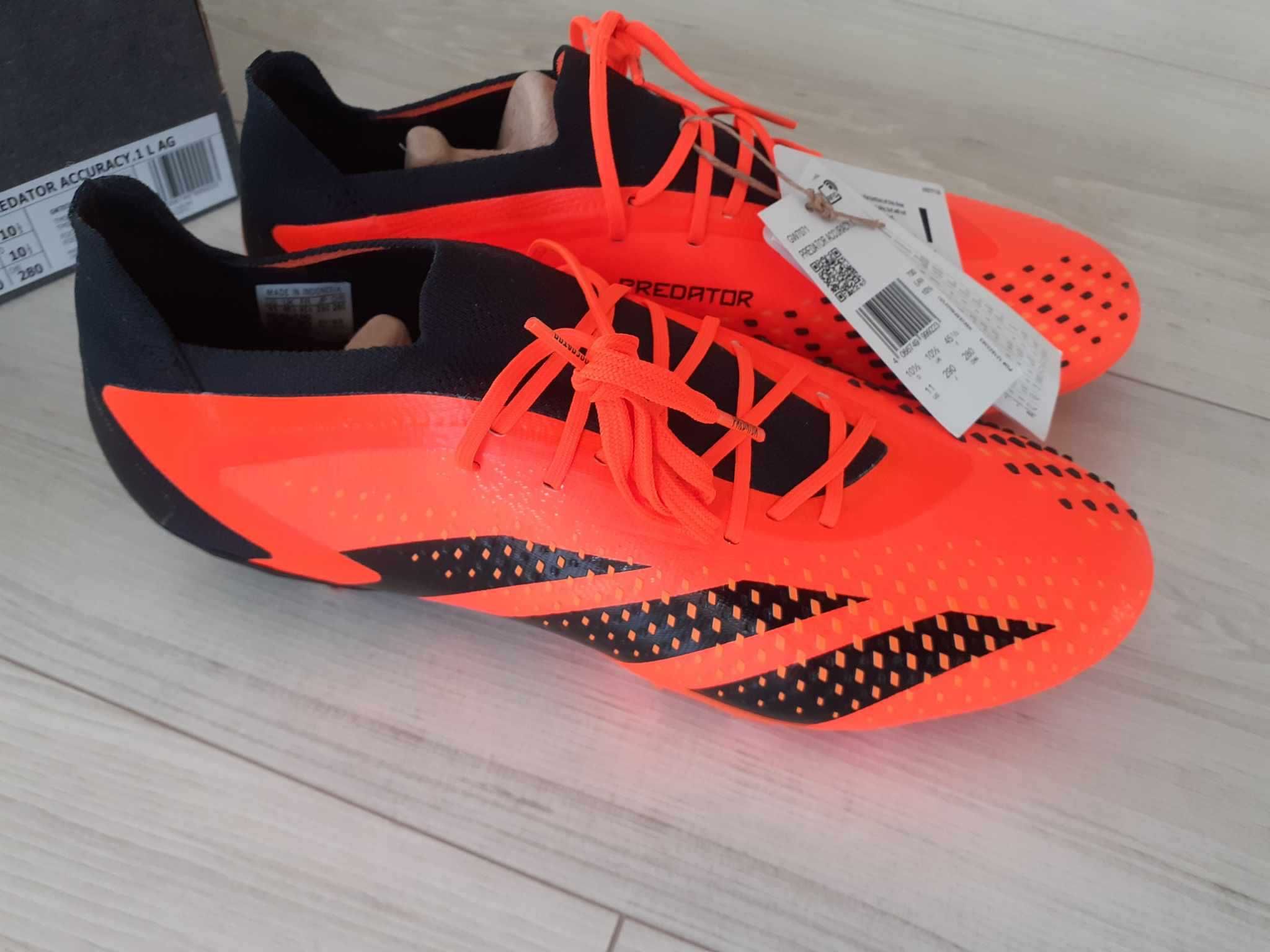 Profesjonalne korki piłkarskie adidas PREDATOR ACCURACY.1 AG r. 45 1/3