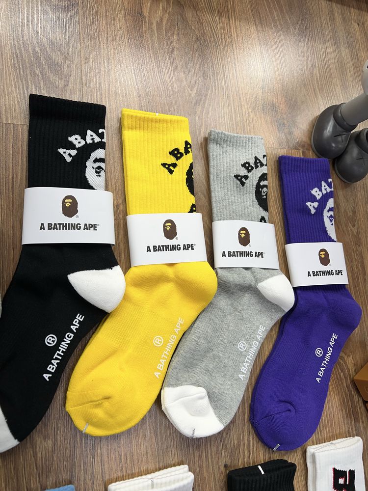 Шкарпетки A Bathing Ape Bape Socks Supreme Off-White