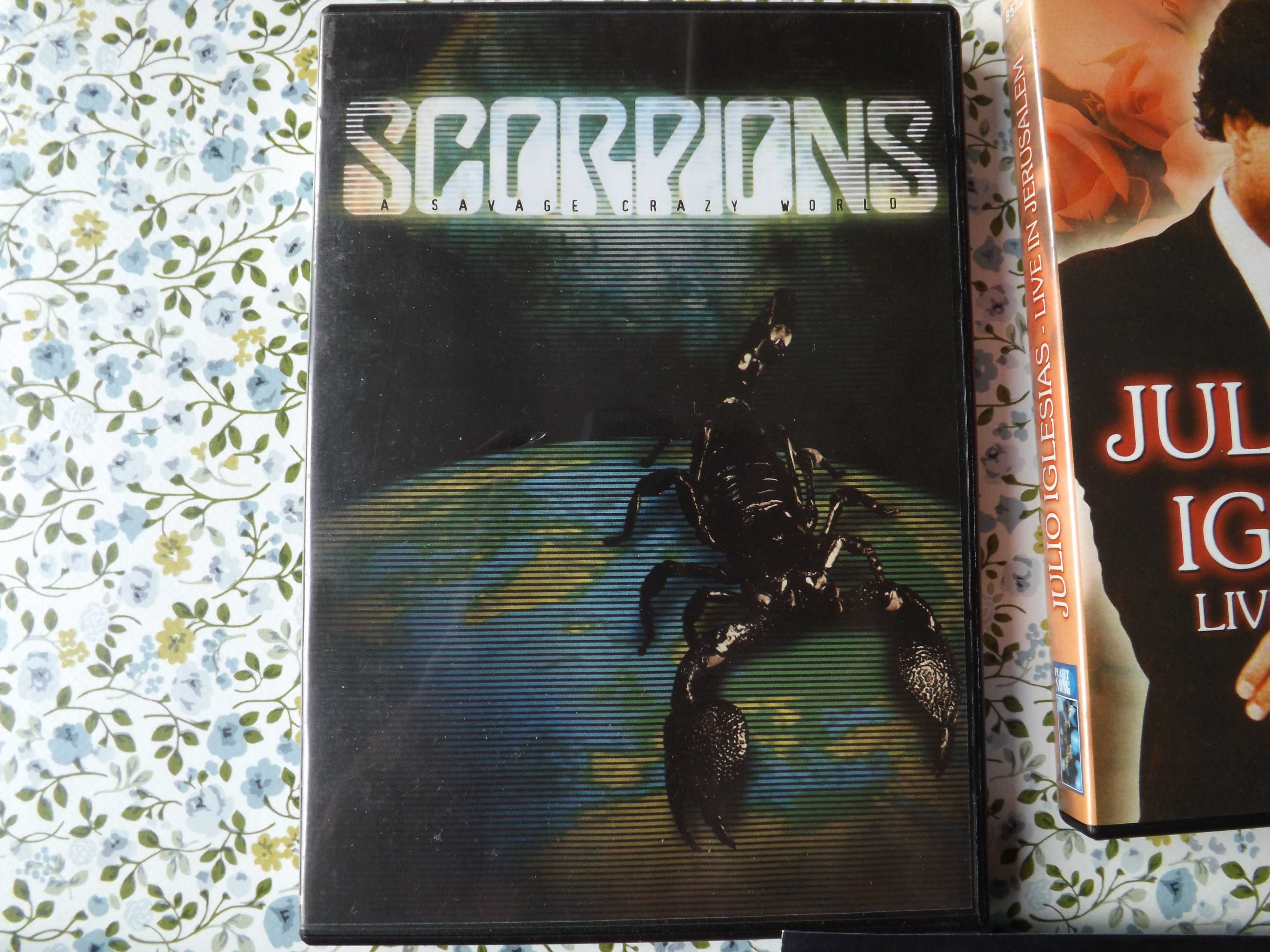 Scorpions live videos dvd koncerty film  crazy world