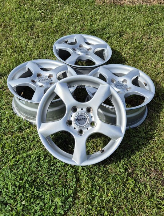 Alufelgi Mega wheels 15 ' 5x114,3 Mazda Nissan Hyundai Honda Toyota