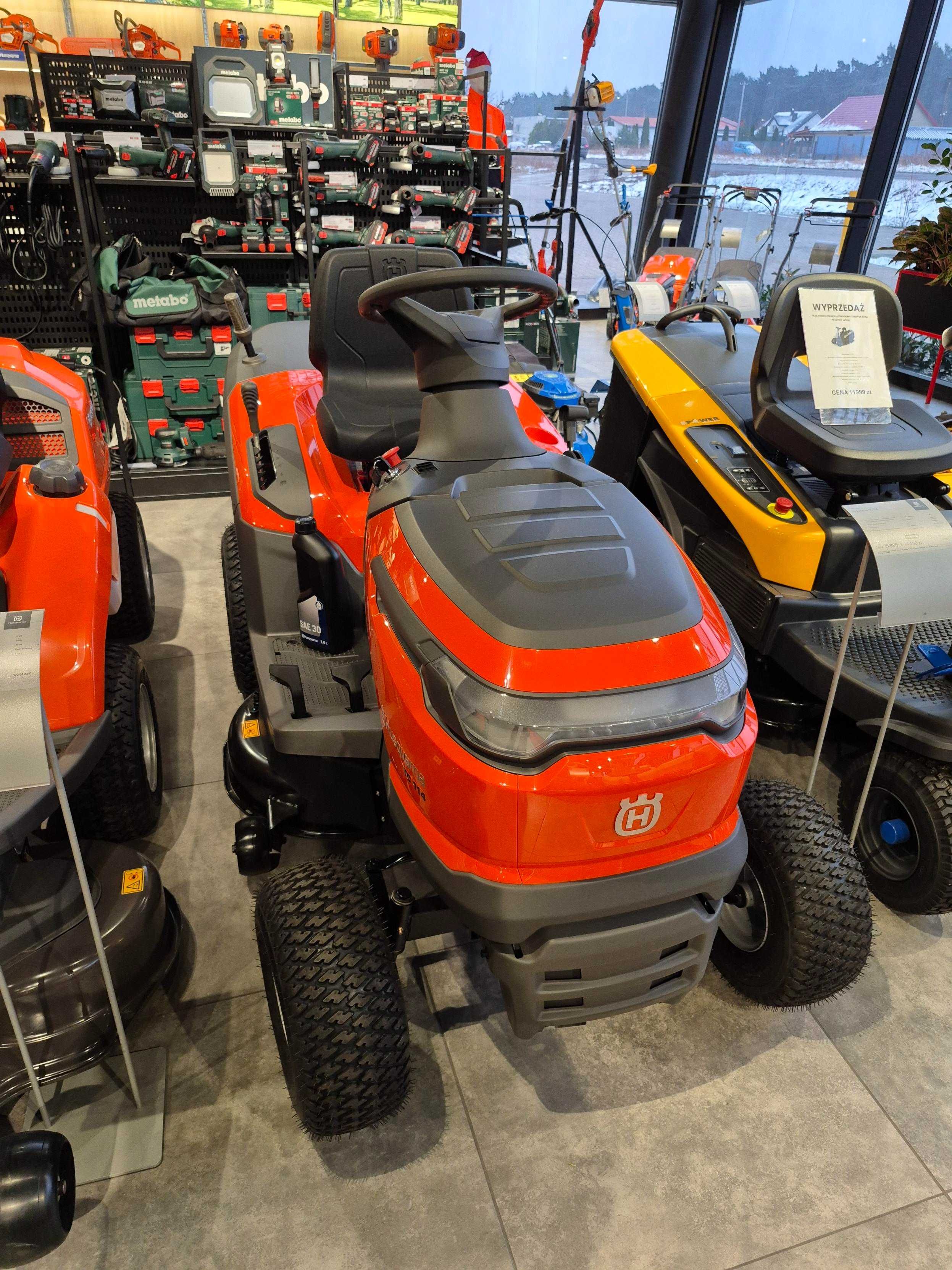 Traktor Husqvarna TC 114 traktorek ogrodowy