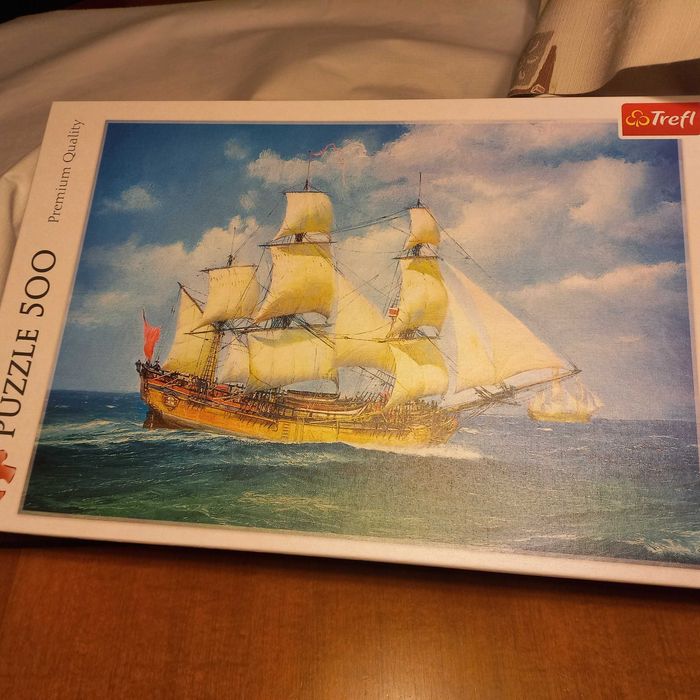 Puzzle 500 Trefl Statek