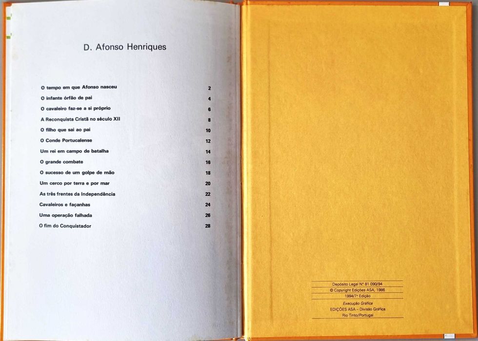 D. Afonso Henriques - História Júnior em BD