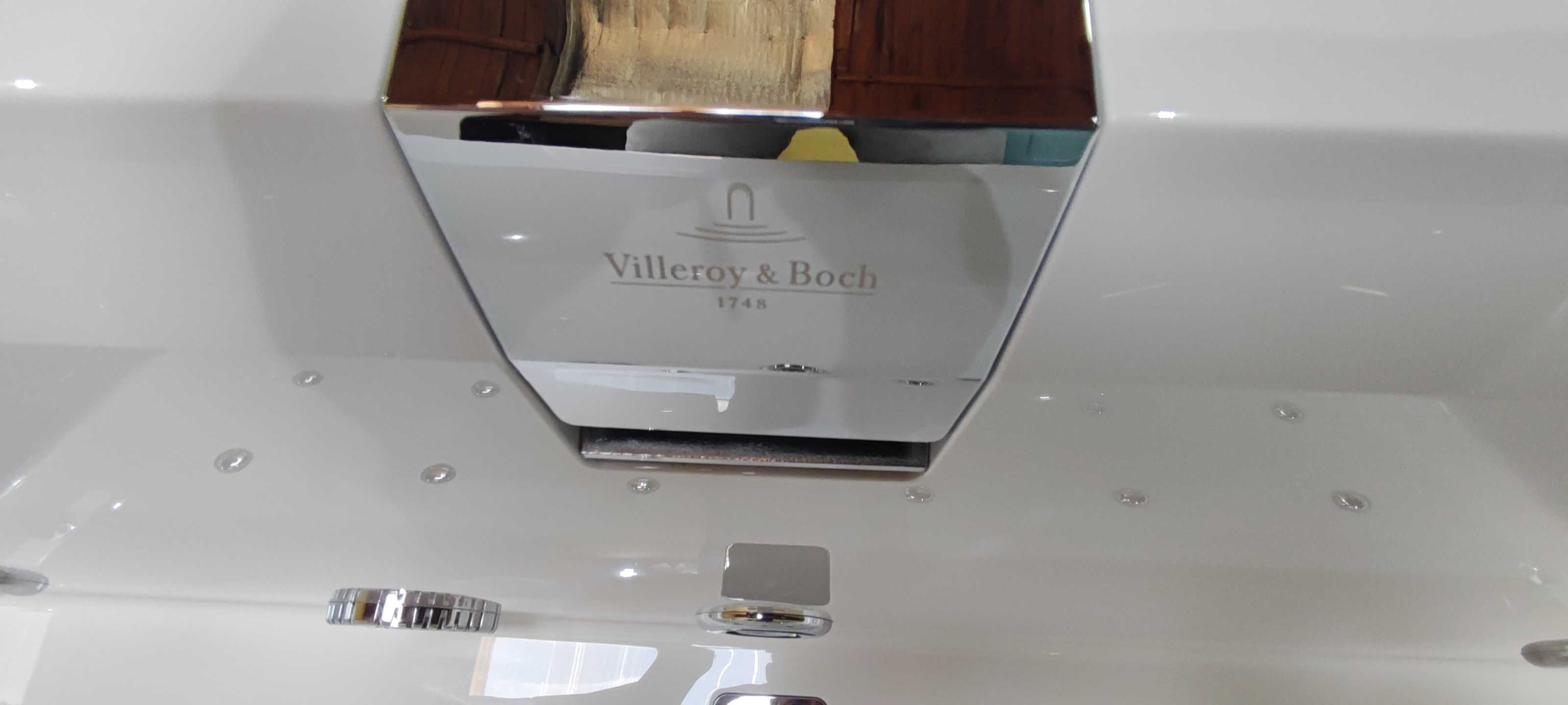 Wanna Villeroy&Boch Squaro 180x80 z hydromasażem