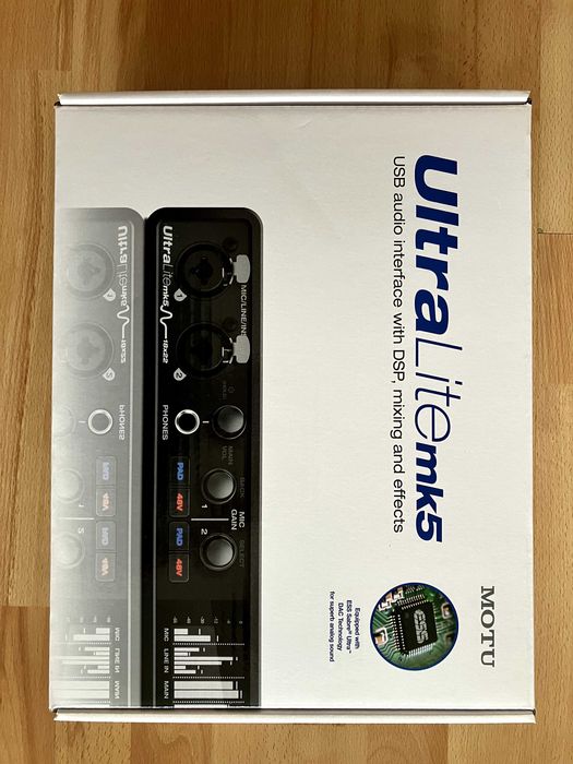 placa de som MOTU Ultralite mk5