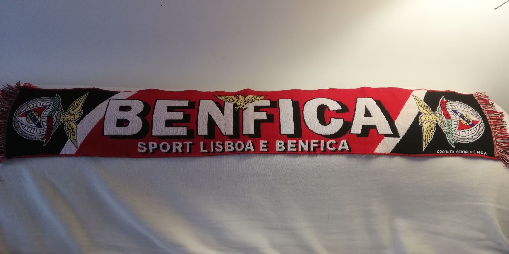 Caschecol do Benfica muito bonito