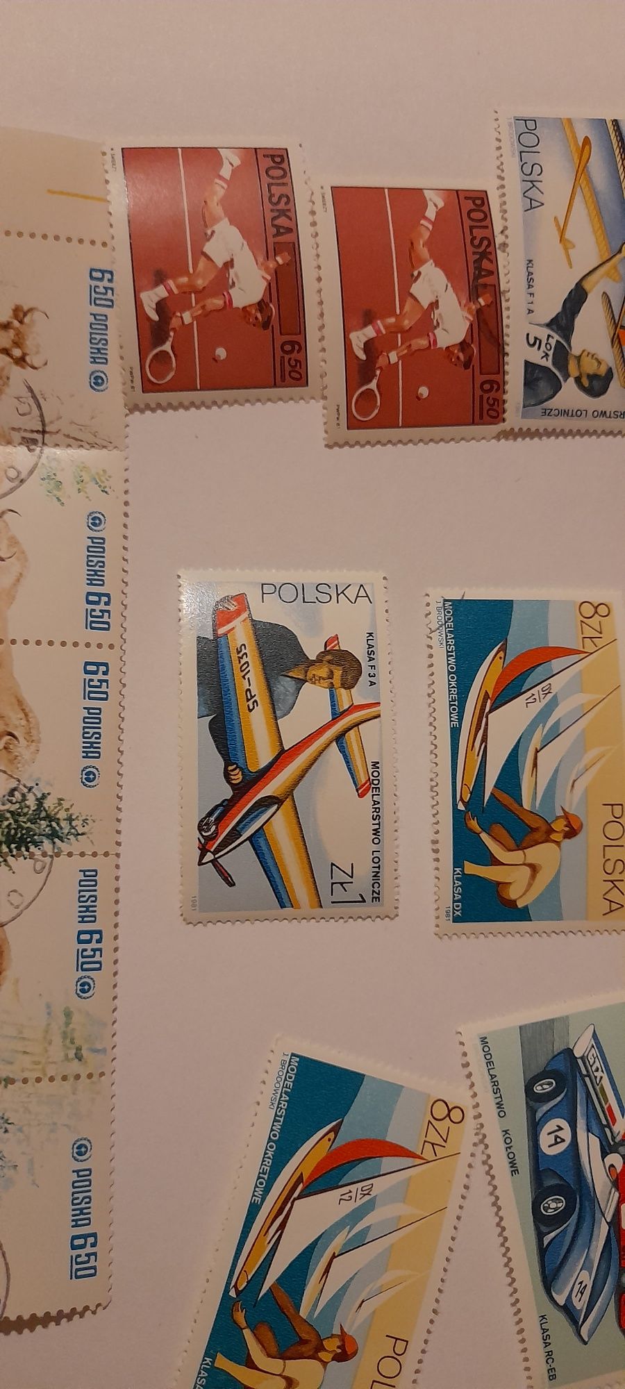 Znaczki pocztowe.
