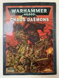 Warhammer 40 000: Codex Chaos Daemons - podręcznik, 2007 r.