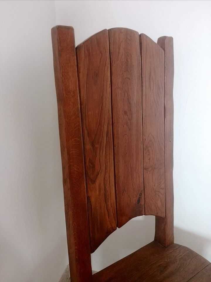 Komplet pięknych krzeseł Boho, wesele, młoda Para, stylizowanych, lity
