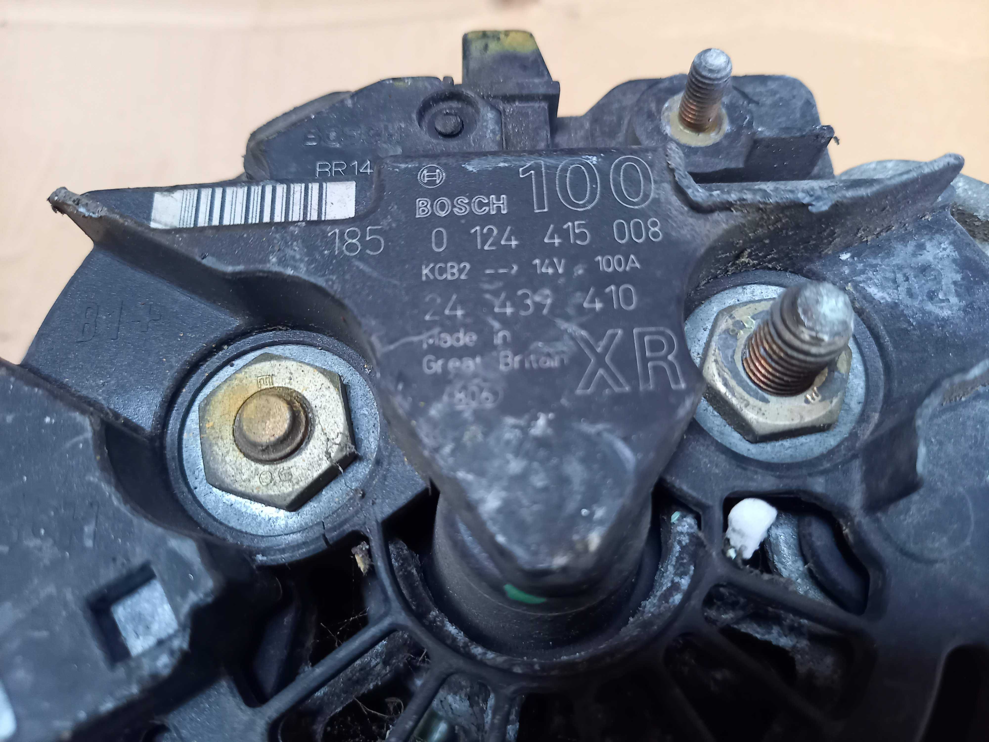 Alternator Astra Vectra c 1,6 16 V 0 124,415,008  100A