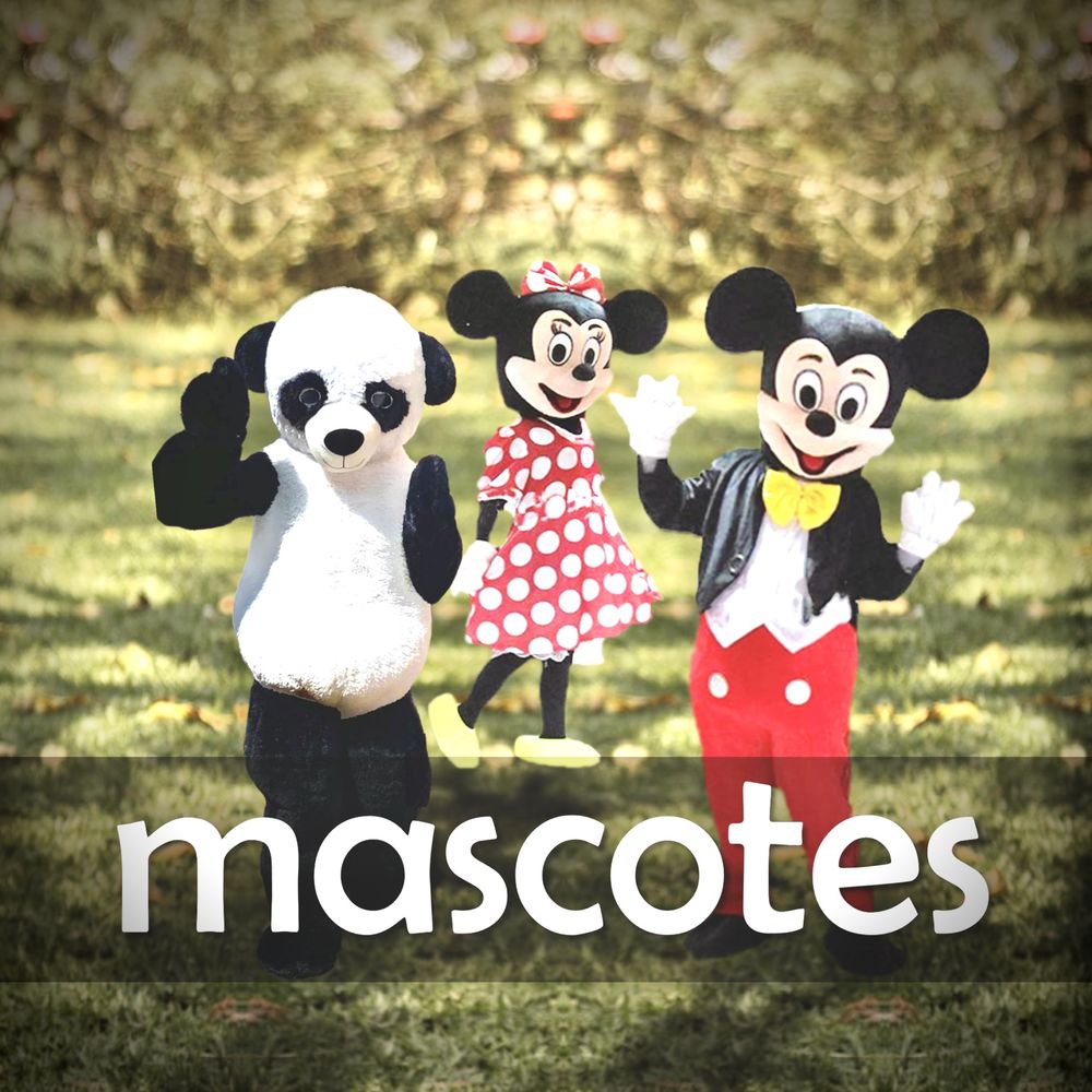 Aluguer mascotes Disney