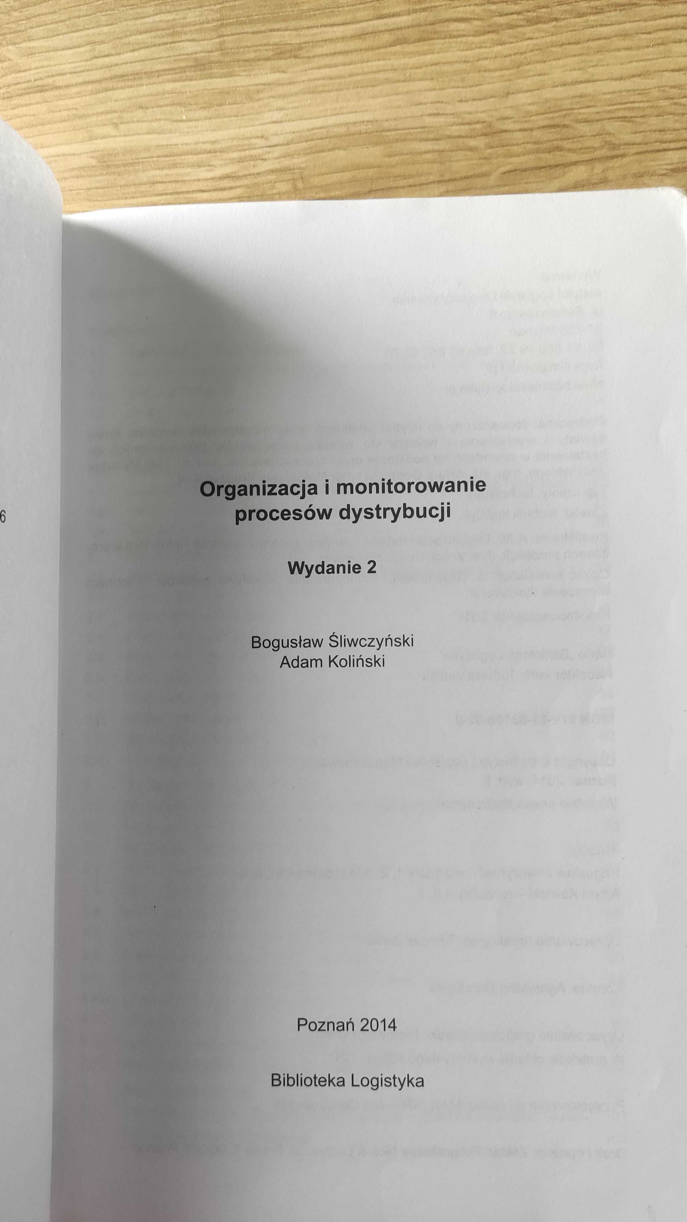 Organizowanie i monitorowanie procesów dystrybucji