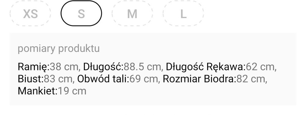 Nowa sukienka sylwestrowa chabrowa welurowa z długim rękawem krótka 36