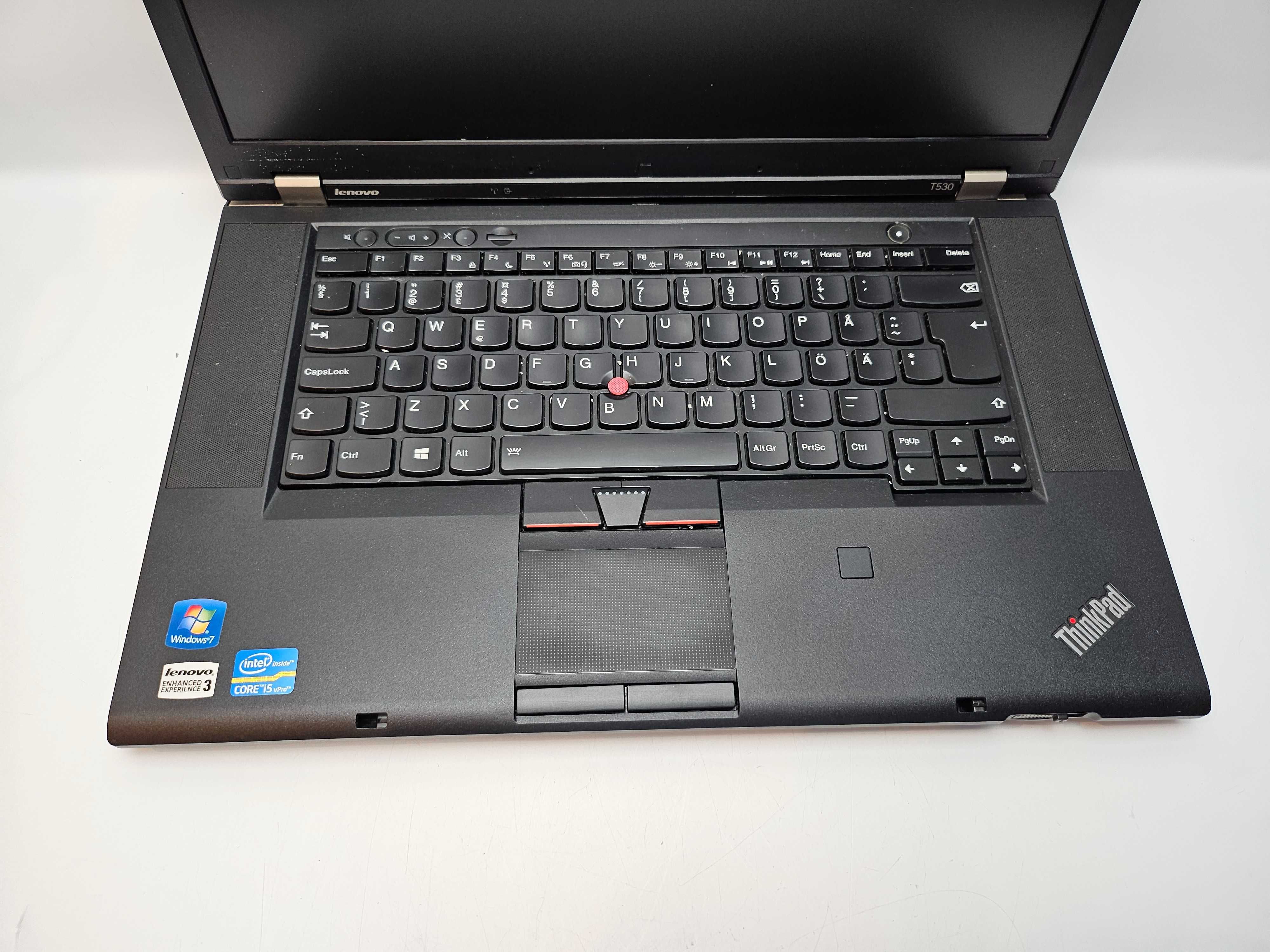 A132] Laptop Lenovo ThinkPad T530 i5-3320M 8GB3 256GB SSD bateria