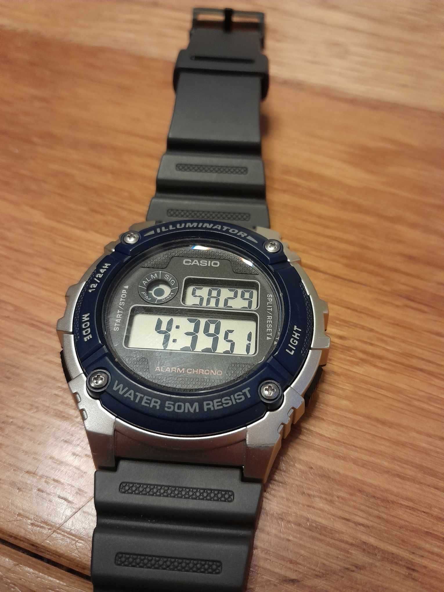 zegarek sportowy casio