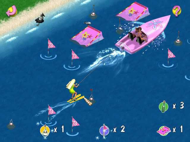 Відеогра Барбі Пригоди на пляжі (Barbie Beach Vacation) CD