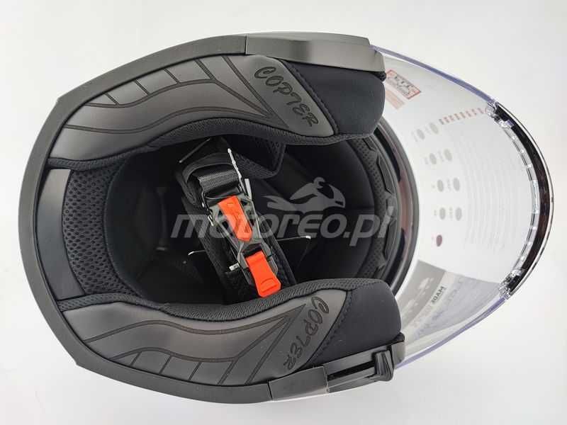 WYPRZEDAŻ Kask Otwarty Blenda LS2 OF600 COPTER 2 Czarny Mat