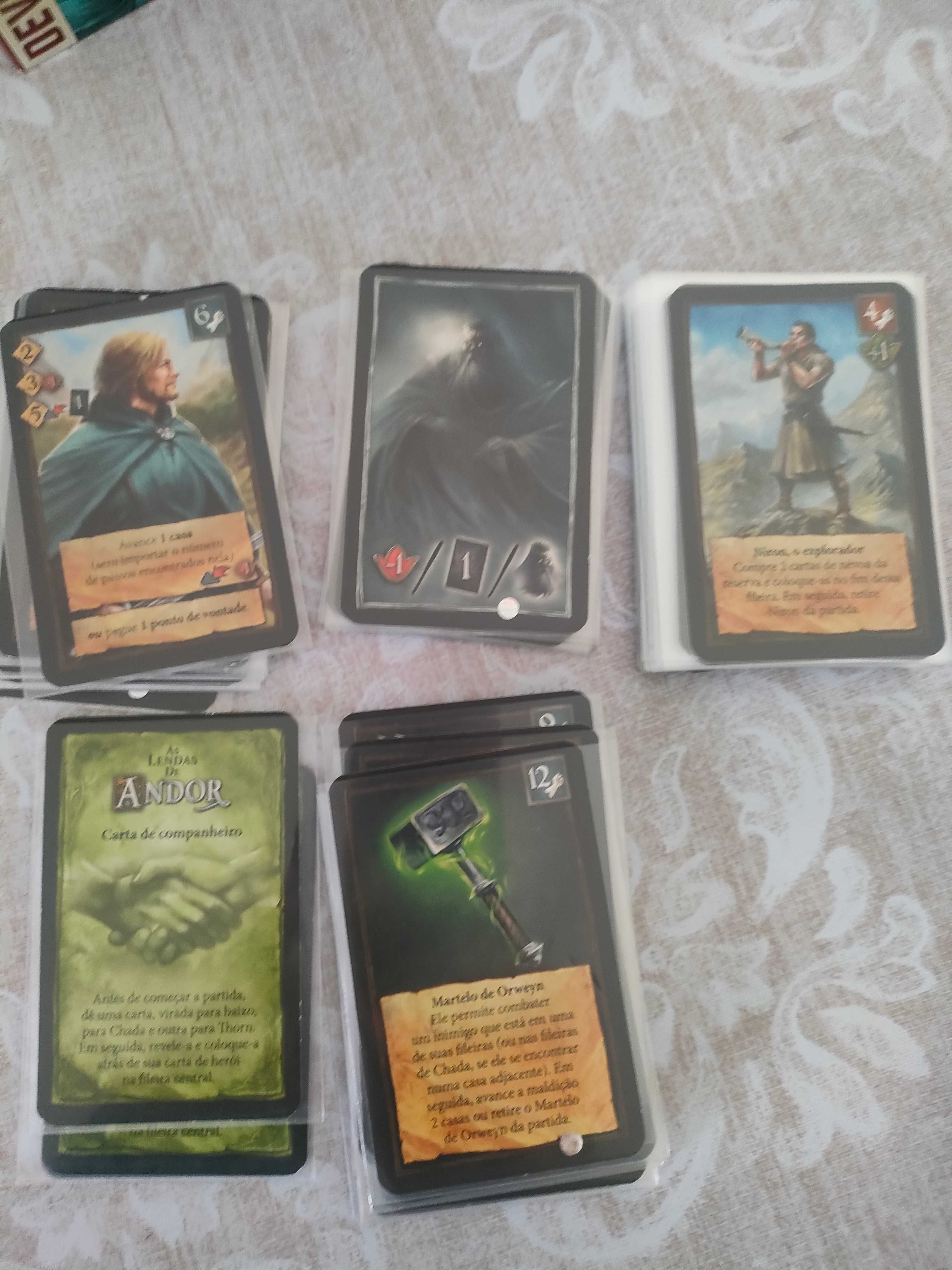 Jogo de tabuleiro - As lendas de andor...