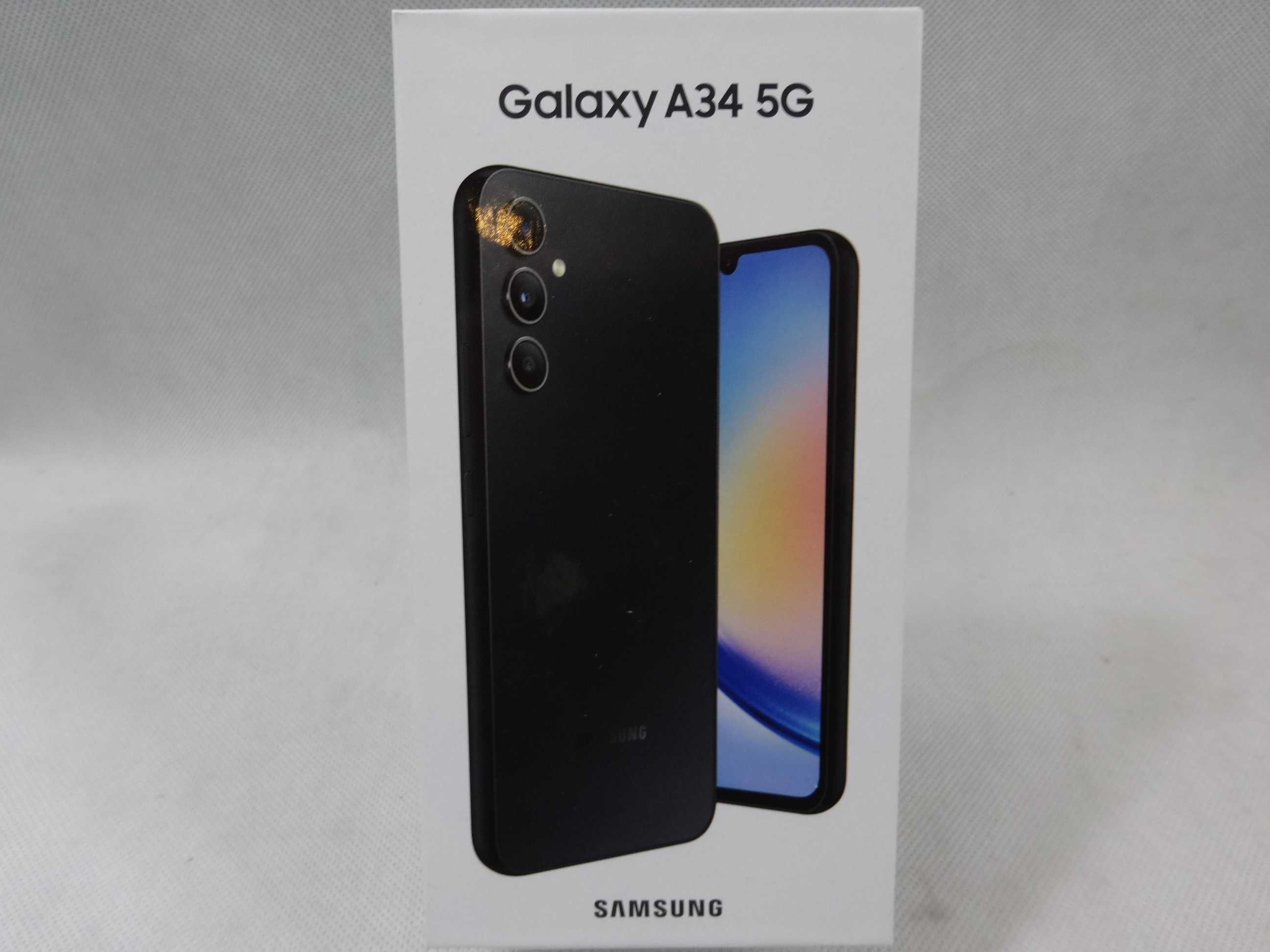 Samsung Galaxy A34 5G 8/256GB Graphite NOWY Komis 66