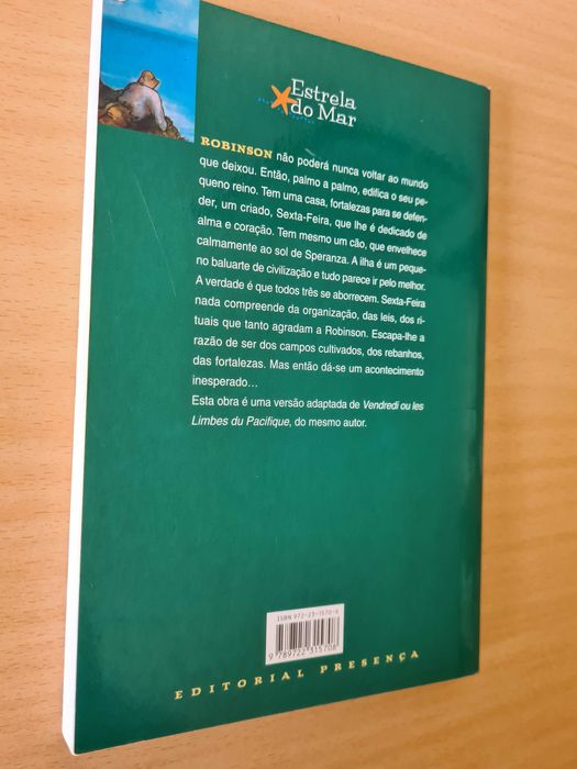 Livro "Sexta-feira ou a Vida Selvagem" de Michel Tournier