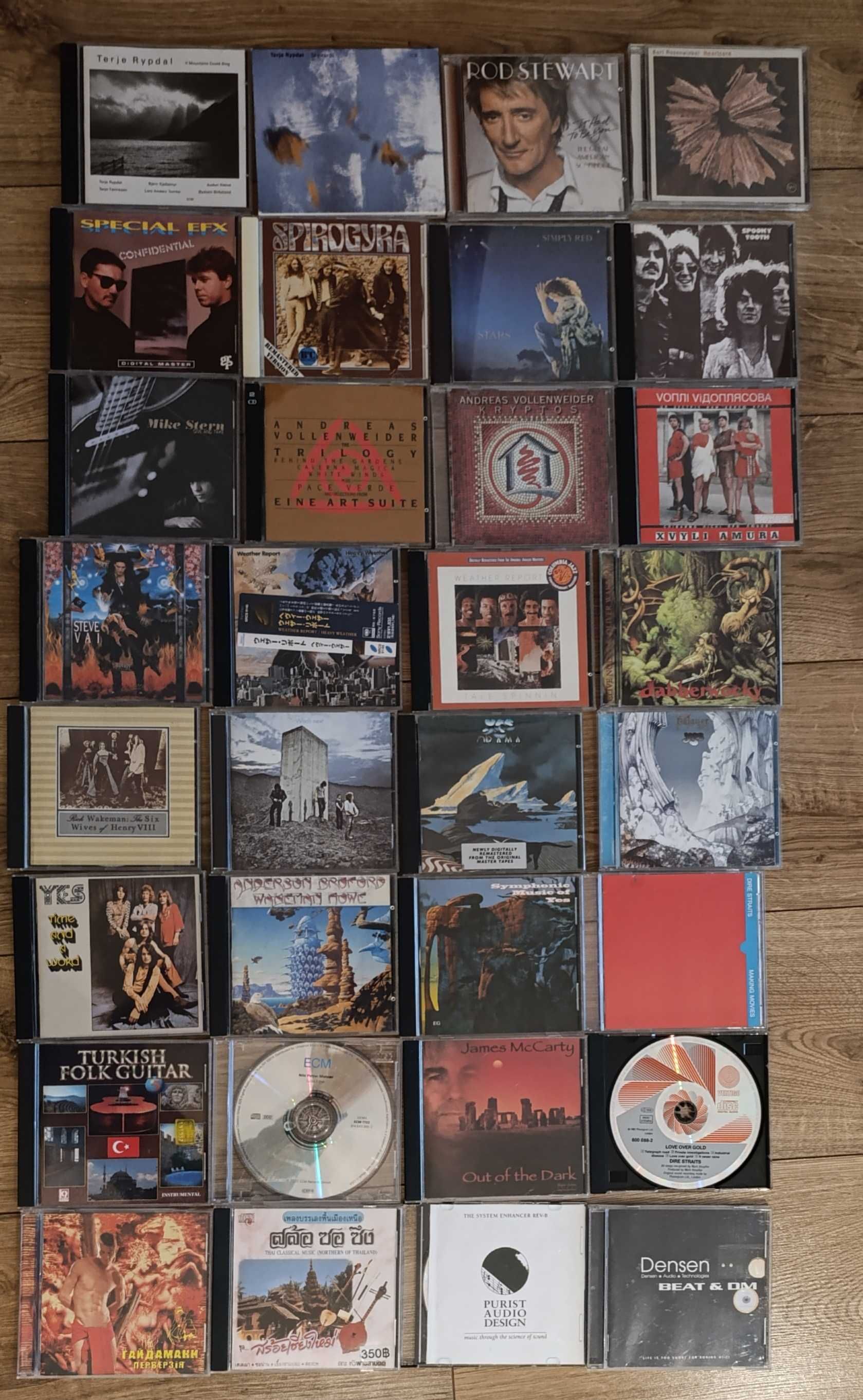 Фірмові CD Black Sabbath, Robert Plant, Pink Floyd, Deep Purple, Yes