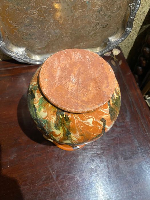 Grande Jarro em Barro do Redondo Antigo 23 centímetros