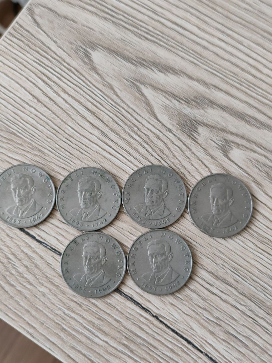 Monety nominał 20 złotych