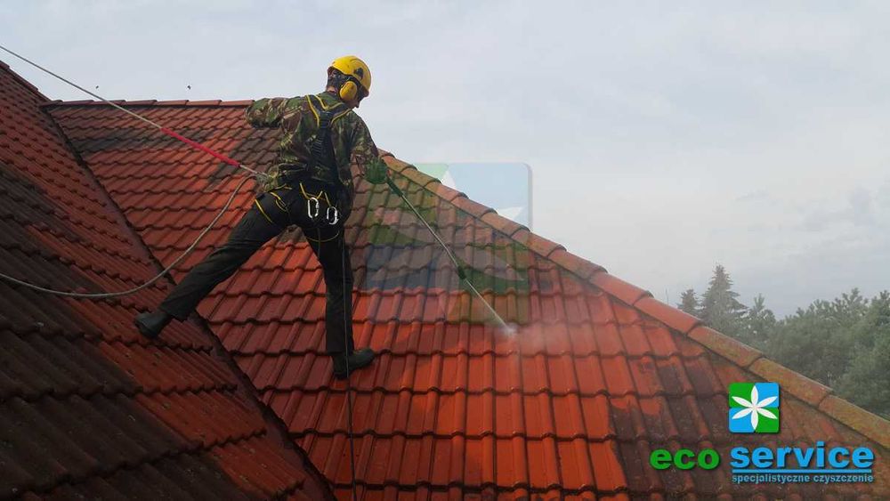 Mycie Dachów, Mycie Kostki, Mycie Elewacji, Malowanie Dachów  Warszawa