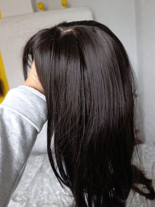 Заколка з волоссям , накладне волосся,