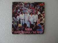 Disco vinil single - ABBA - Super Trouper / The Piper
