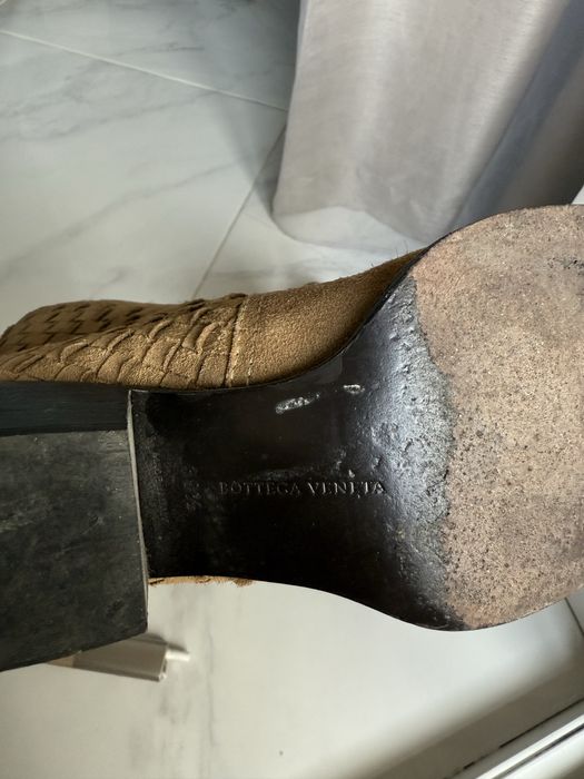 Ковбойки Bottega Veneta замшеві. Оригінал