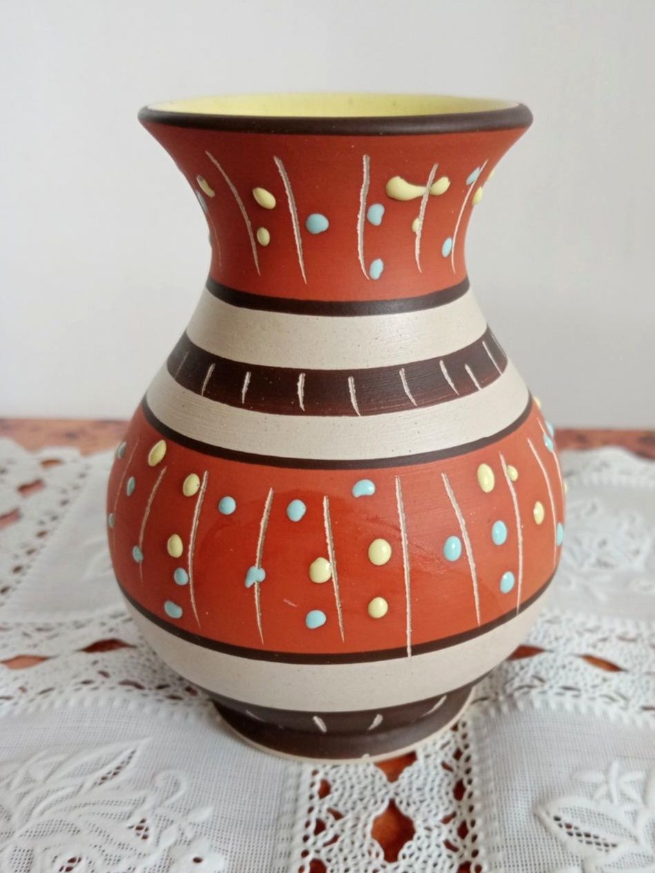 Marzi & Remy wazon ceramiczny handmade 1958r.