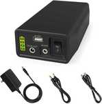 Powerbank 12/9/5 V, 6000mAh LiFePO4 + Ładowarka | LED, CCTV TalentCell