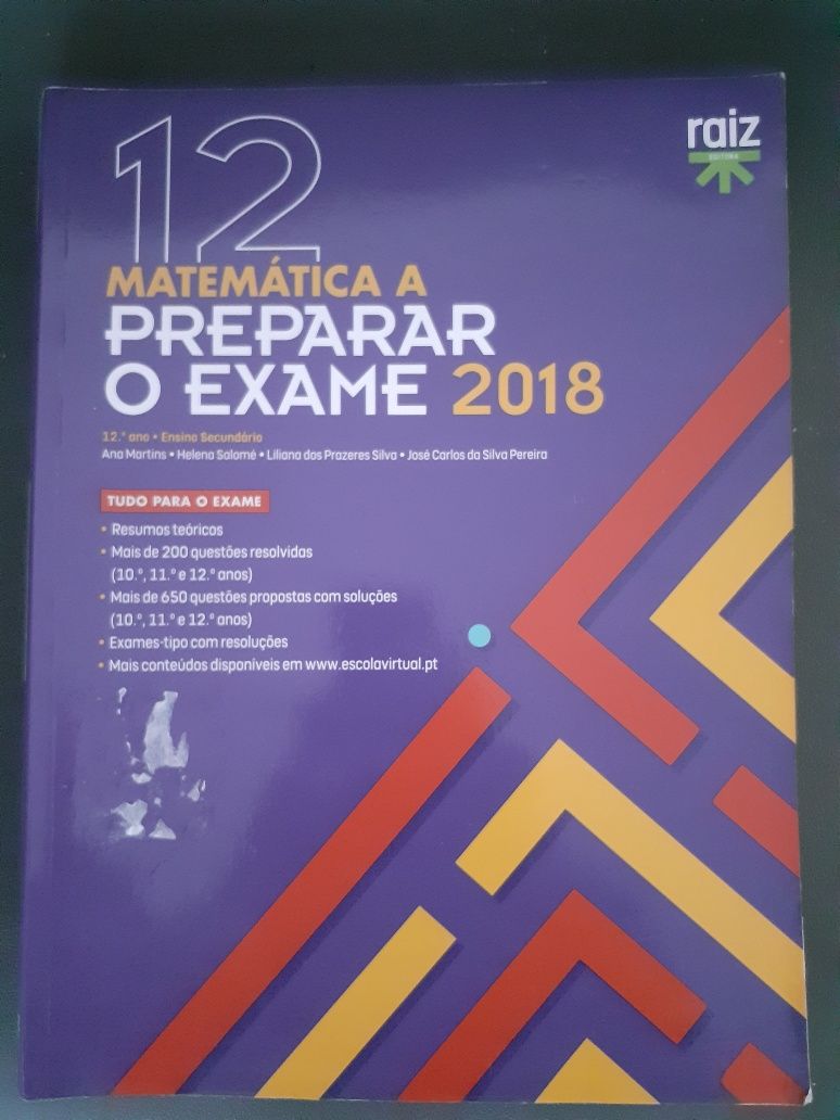 Livro - Preparação Exame de Matemática 12°ano