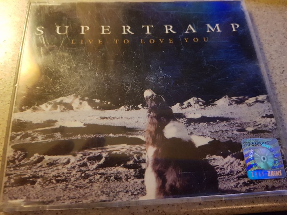 CD Singiel Supertramp Live To Love You 1997 EMI