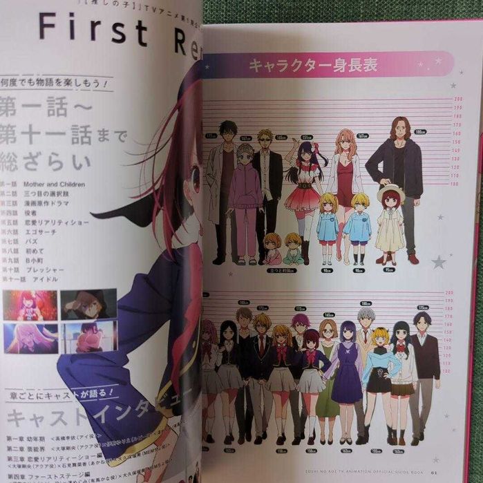 Артбук Oshi no Ko Anime Season 1 Official Guide Book First Report