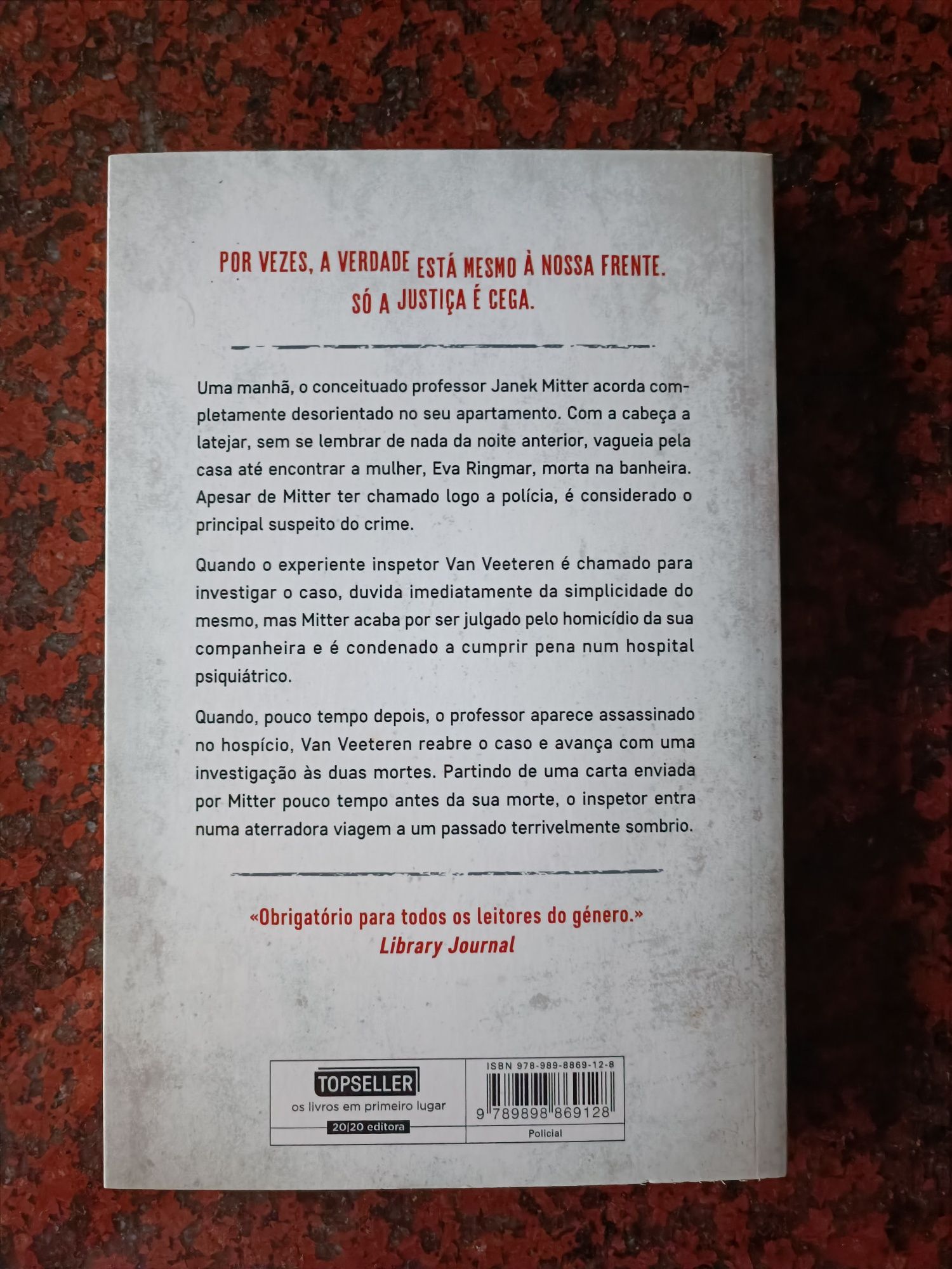 O Olhar da Mente - Um Caso do Inspetor Van Veeteren - de Hakan Nesser