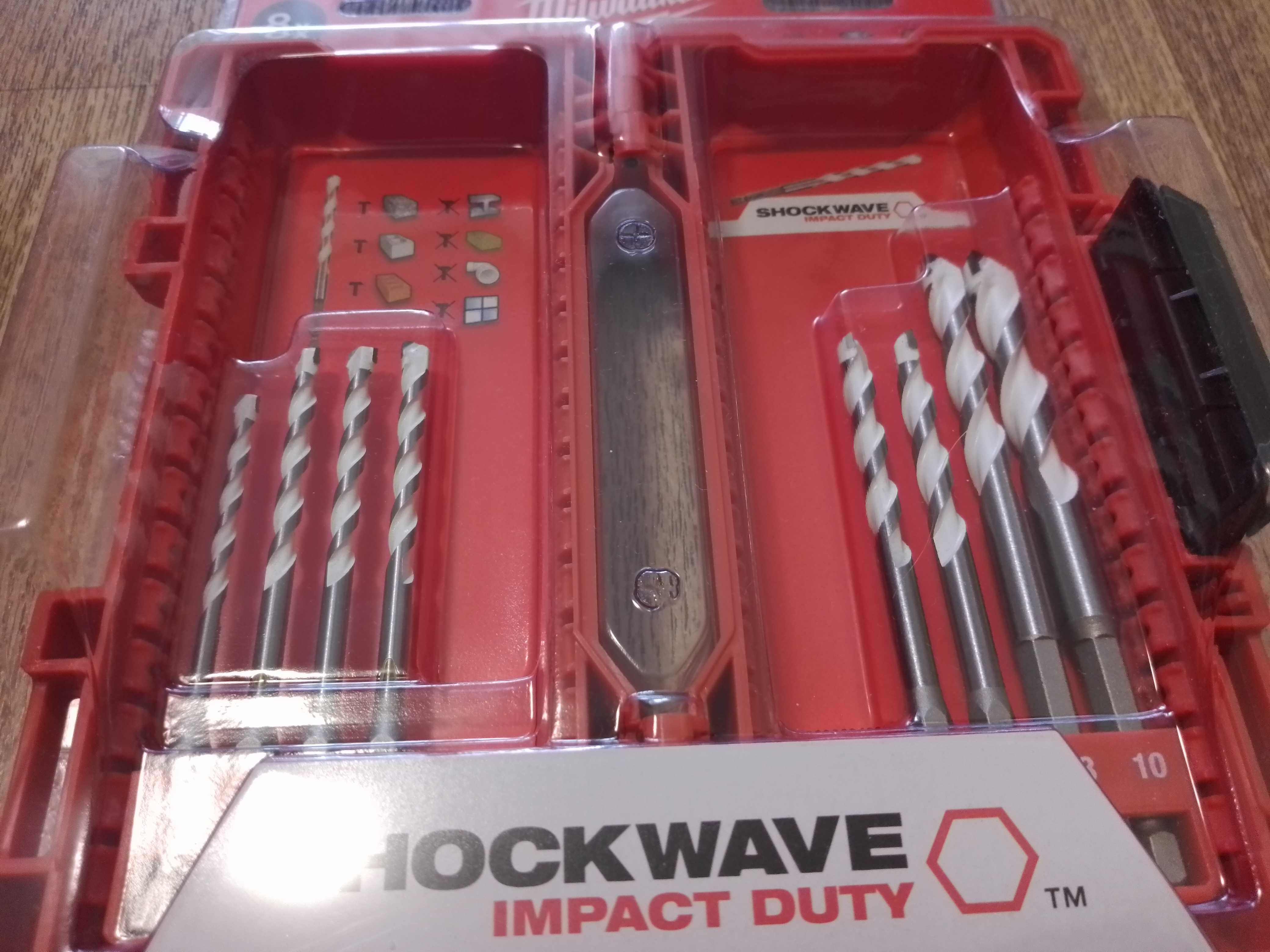 Набір свердл універсальних ShW HEX MILWAUKEE, (8шт) / 4932471113