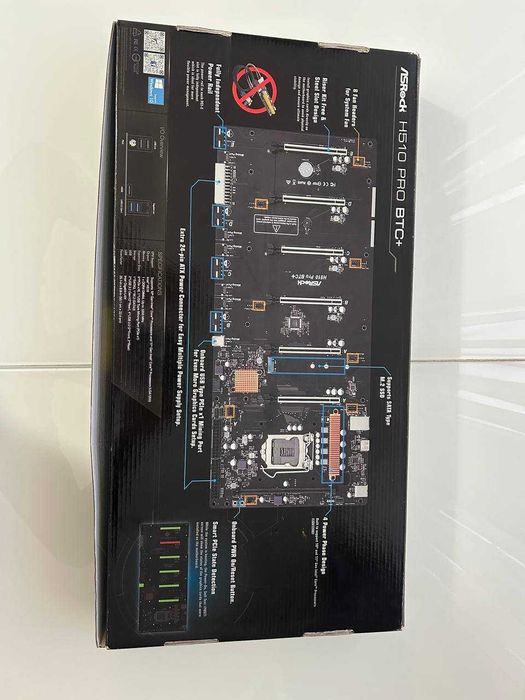 Материнська плата ASRock H510 Pro BTC+ Стан Нової