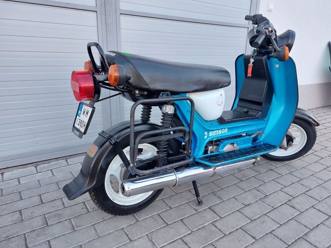 Simson Sr50 Zarejestrowany ORYGINAŁ