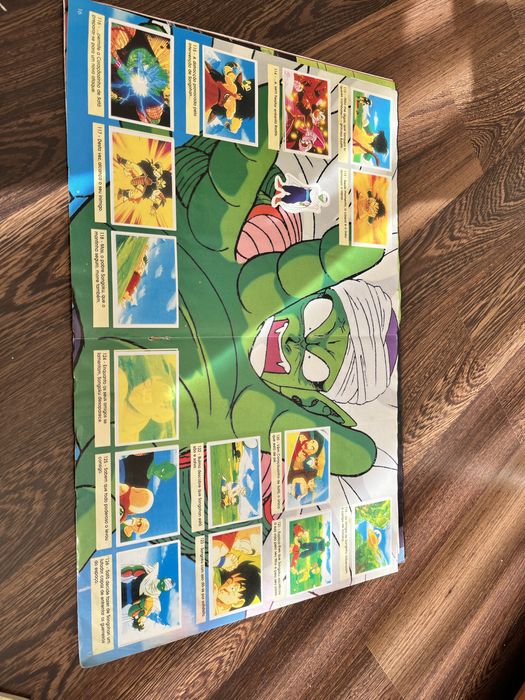 Caderneta Dragon Ball z