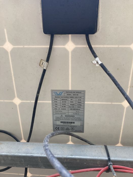 Paineis solares 180w