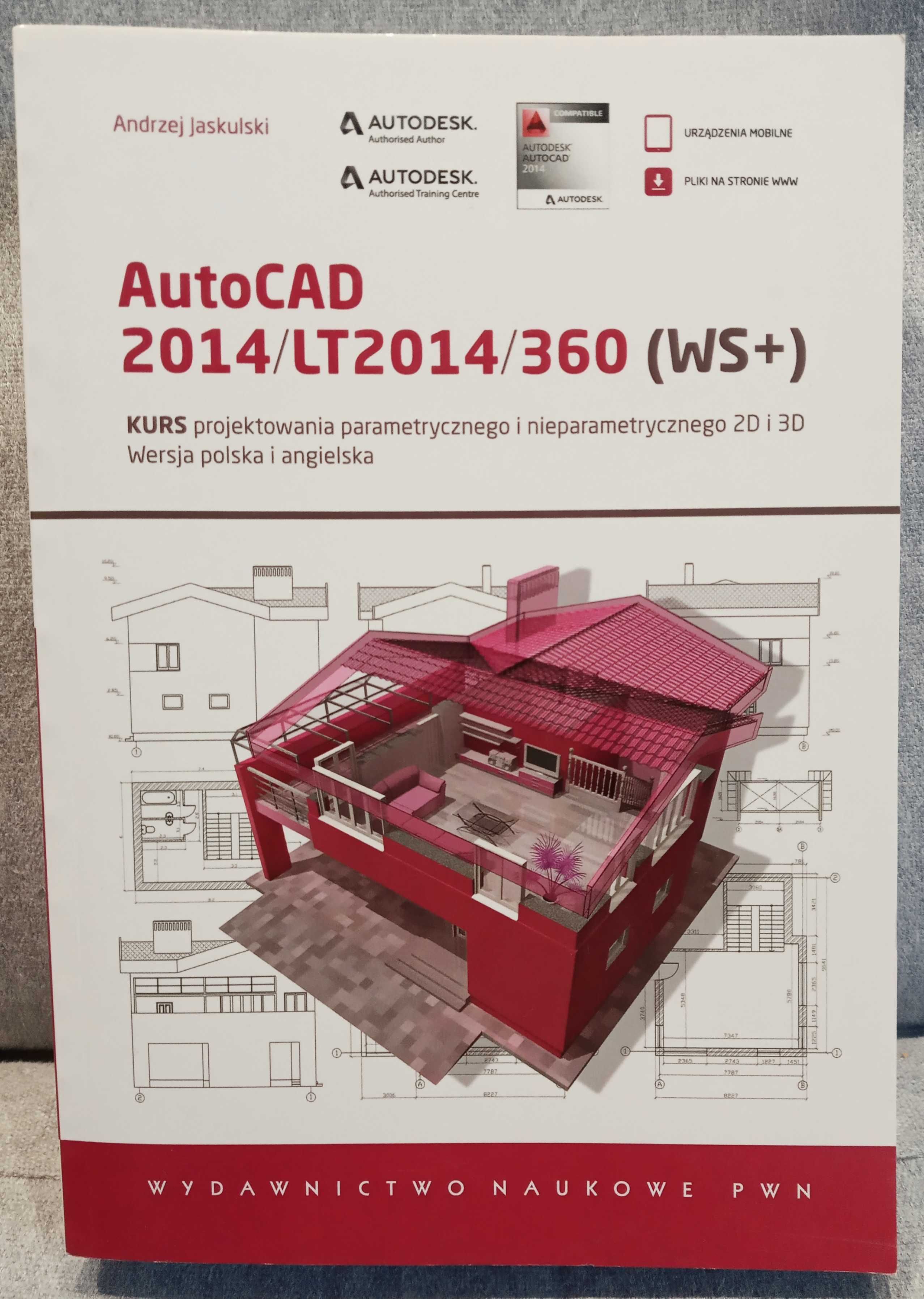 Książka AutoCAD 2014/LT2014/360 (WS+)