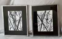Conjunto de quadros 31x38 cm tema: "bambus"