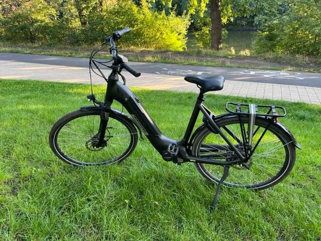 Rower elektryczny Batavus Velder E-go Power, black mat 56, 400Wh