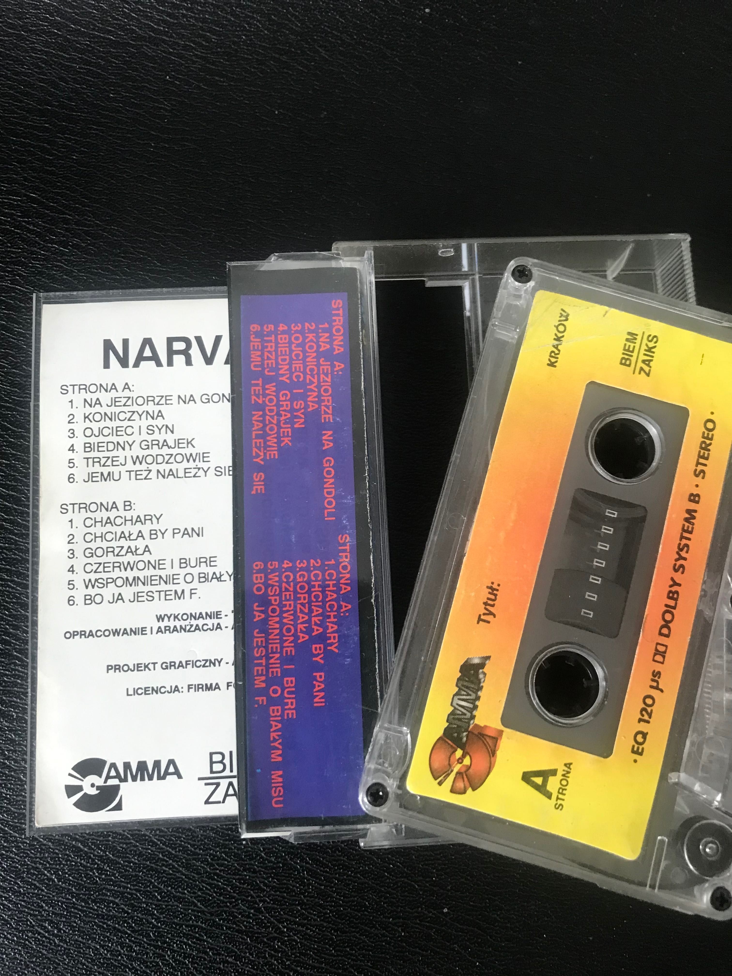 Kaseta magnetofonowa 90’ narvana, super hits 90-93