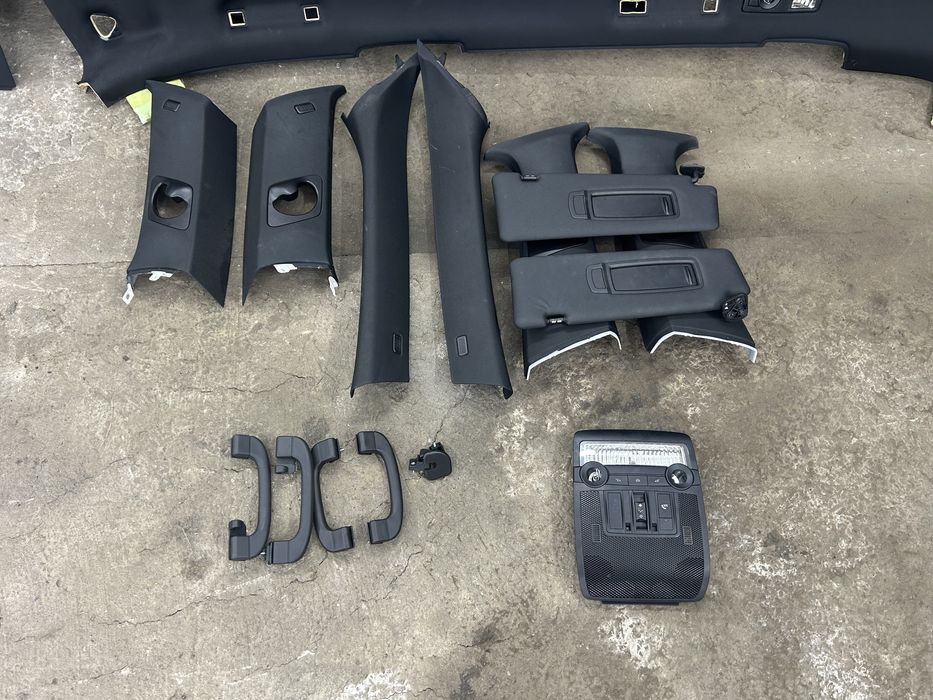 Потолок під панораму чорний стеля на BMW x5 E70