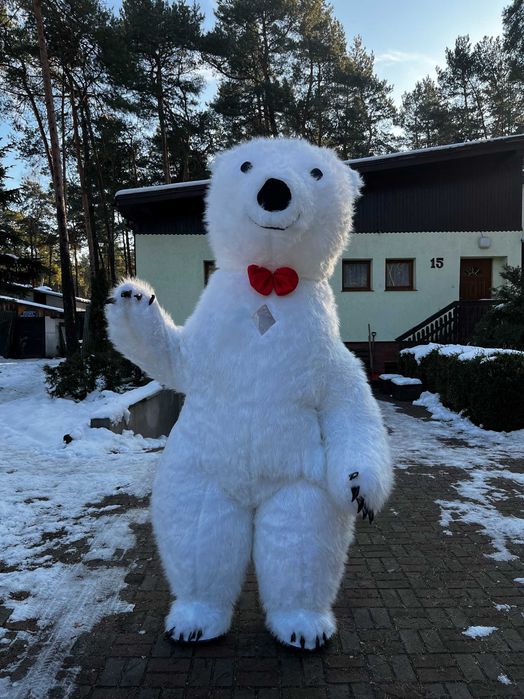 BIAŁY MIŚ 3 metry wesele urodziny