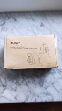 Ładowarka samochodowa Aukey (dual USB port)